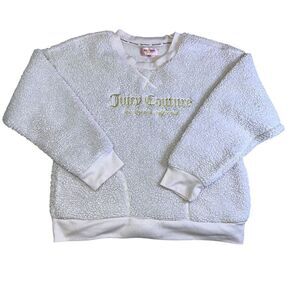 Juicy Coutore Fleece Sherpa Sleepwear Top Women's Size XL Sleepwear